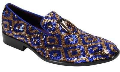 gold men loafers