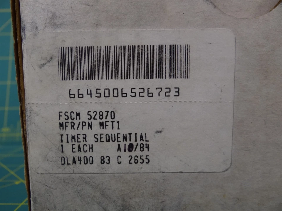 Navair / Navsea 1836608 Timer Sequential / Repeat Cycle Timer 6645-00-652-6723 - Image 2 of 4
