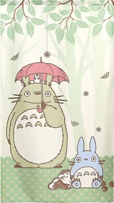 My Neighbor Totoro Character Shop Curtain In the forest 85cm×150cm Studio Ghibli