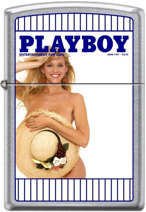 Zippo Playboy June 1991 Cover Street Chrome Windproof Lighter NEW RARE. Available Now for 20.13