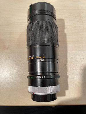 Vintage Canon Teleobjektiv FD 300mm 1:5,6 mit Stativhalter