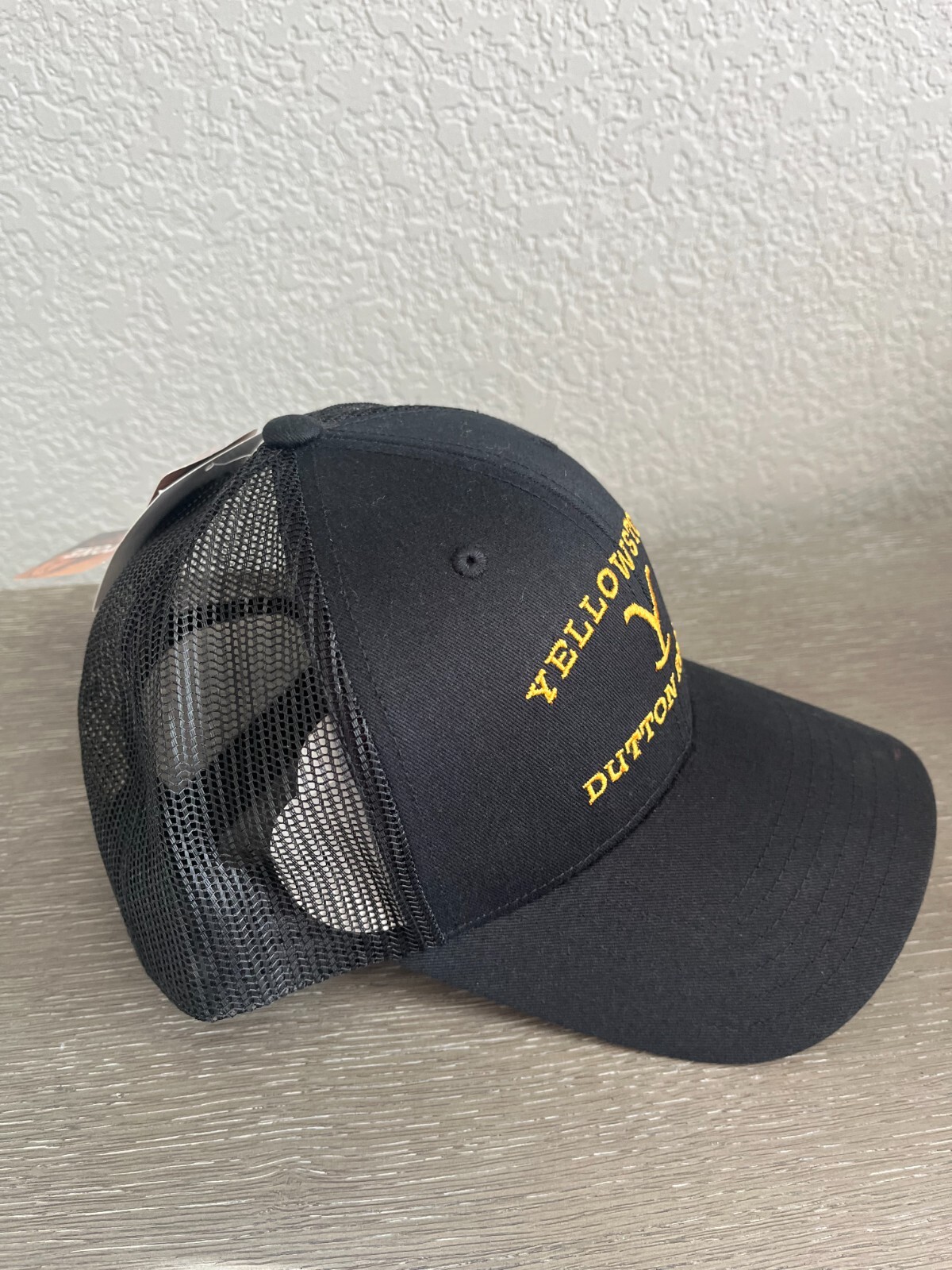 Yellowstone Dutton Ranch Officially Licensed Black Snapback Trucker Hat