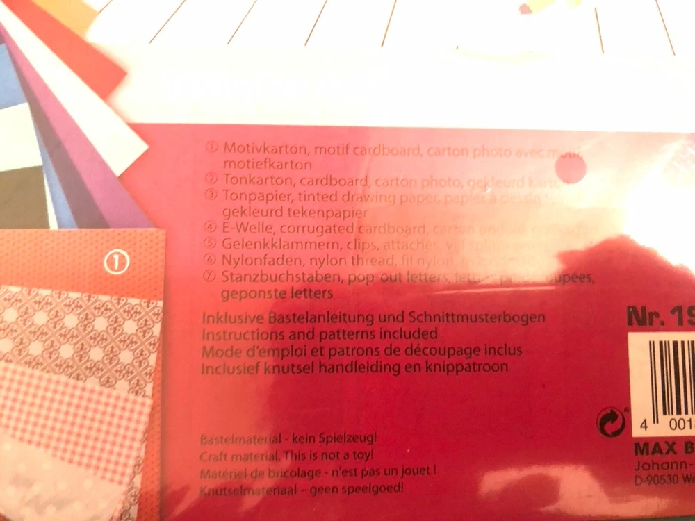 Basteltrends Kinderzimmer, Folia paper, 108 Teile, Neu