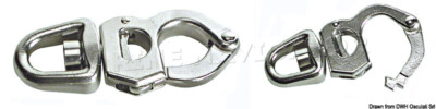 Osculati Snap-shackle with trigger opening AISI 316 105 mm