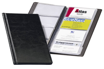 Visitenkartenmappe Visitenkartenbuch Durable Visitenkartenalbum VISIFIX  96