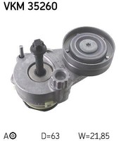 SKF Multi-V-Spannrolle Alfa Romeo, Chevrolet, Fiat, Holden, Opel, Saab, Vauxhall