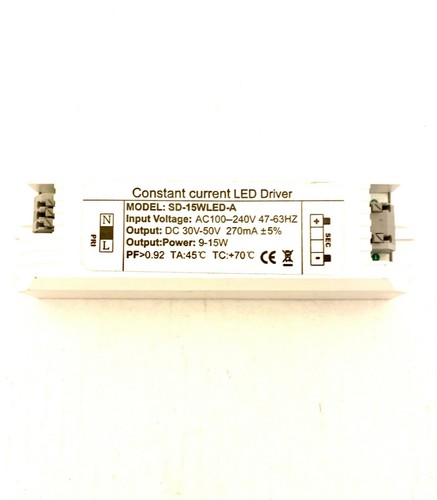 LED Driver 9w-15w 270ma Constant Current Led Driver (DC) 30-50v SD ...