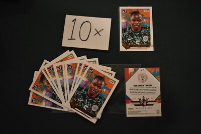 2024-25 Donruss Rookie Kings Benjamin Tanimu Nigeria 10 Card Lot #7