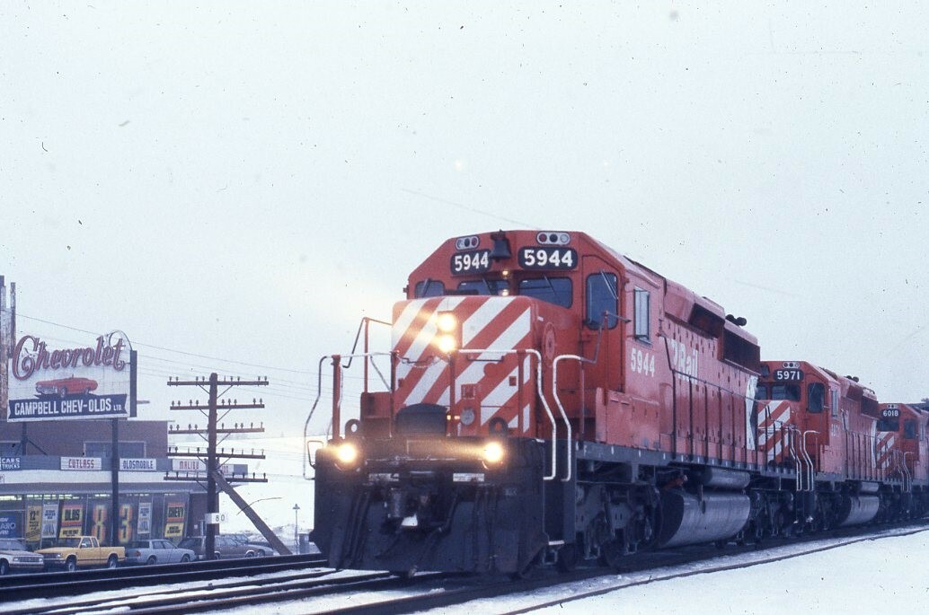 Chevy Car Dealership CANADIAN PACIFIC Railroad BOWLING GREEN? KY Photo