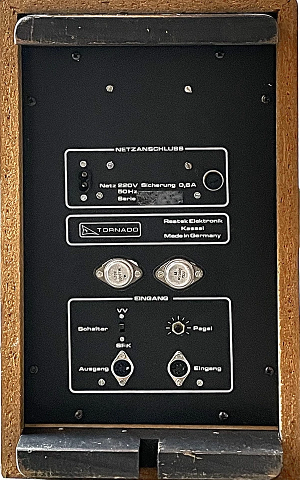 RESTEK TORNADO - LAUTSPRECHERBOXEN - SPITZENKLASSE - UPDATE - 110 W - TOPZUSTAND - Bild 3 von 4