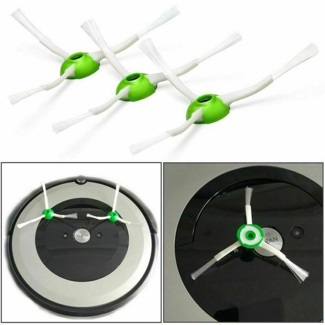 2pcs Side Brushes Replacement For iRobot Roomba i7 E5 E6 Vacuum Cleaner