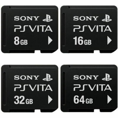Sony PlayStation Vita Video Game Memory Cards and Expansion Packs