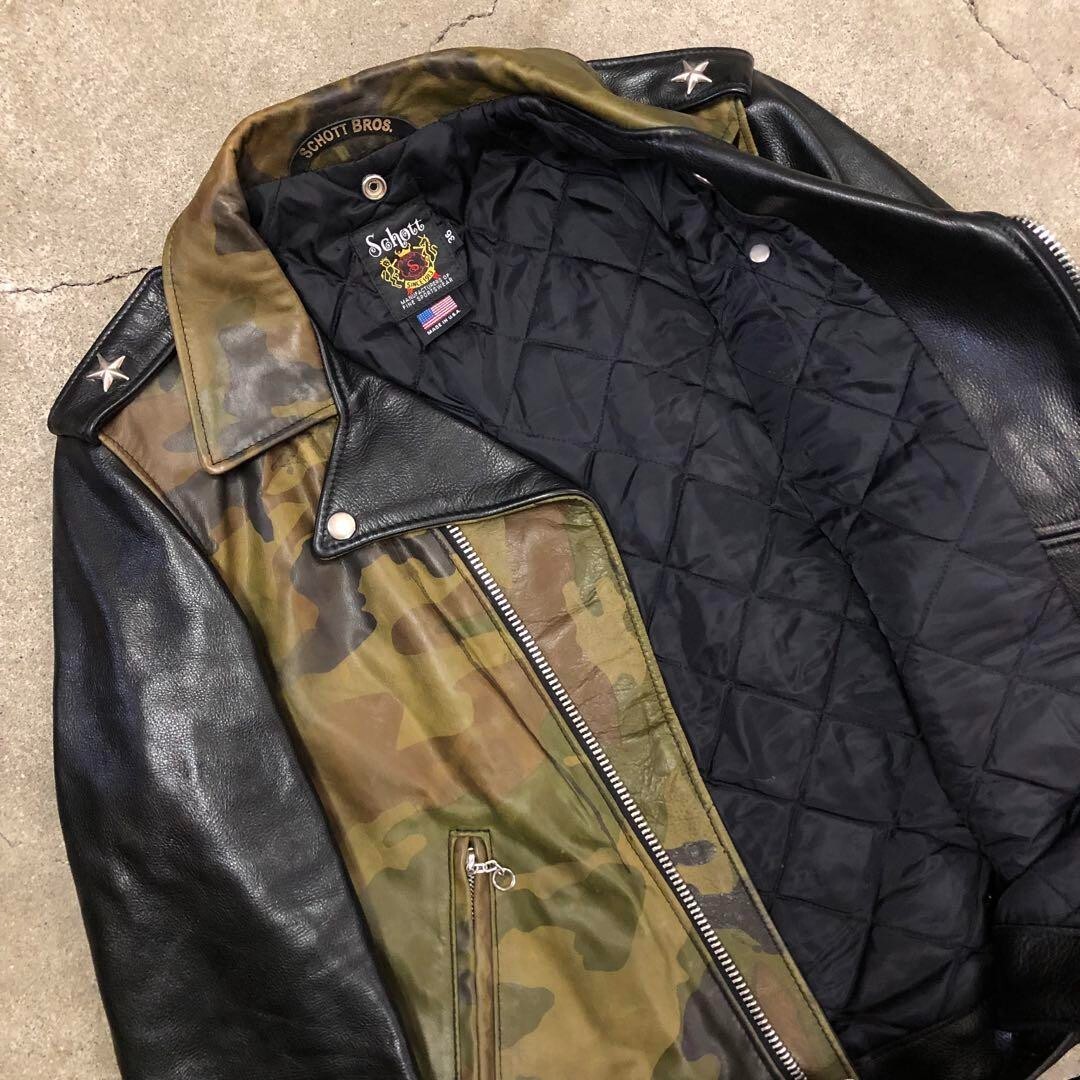 ジャケット・アウター Schot 611UST ONE STAR CAMO Schott N.Y.C SCHOTT ショット 611UST ワンスター トール