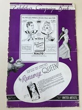 Runaway Queen Pressbook 1934 Anna Neagle, Fernand Gravey, Muriel Aked