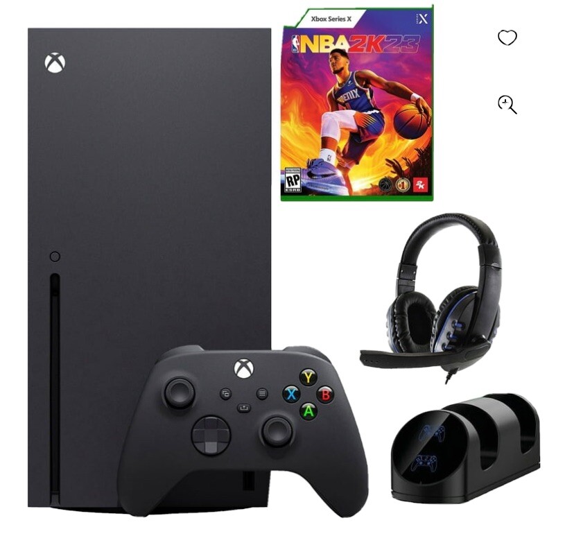 xbox series x 1Tb with NBA 2k23 & accessories-image
