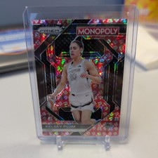 Kelsey Plum 2024 Panini Prizm Monopoly WNBA Free Parking Cracked Ice All-Stars