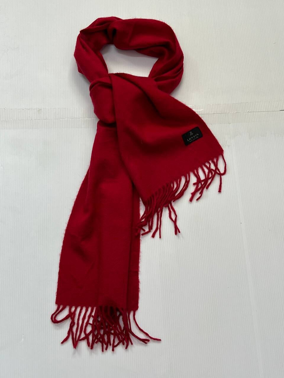 Authentic LANVIN COLLECTION Solid Plain Design On… - image 12