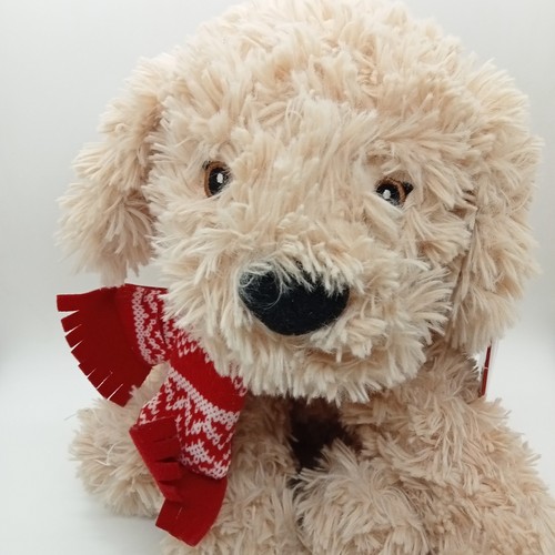 Curtis The Cavapoo with Scarf 10" Tesco Soft Toy Plush Comforter with ...
