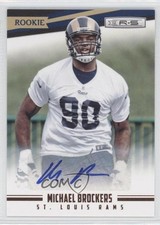 2012 Panini Rookies & Stars Rookie Signatures 186/499 Michael Brockers Auto 0m0