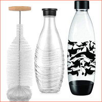 FlaschenbüRste 35Cm Kratzerfrei ReinigungsbüRste FüR Sodastream Glasflasche