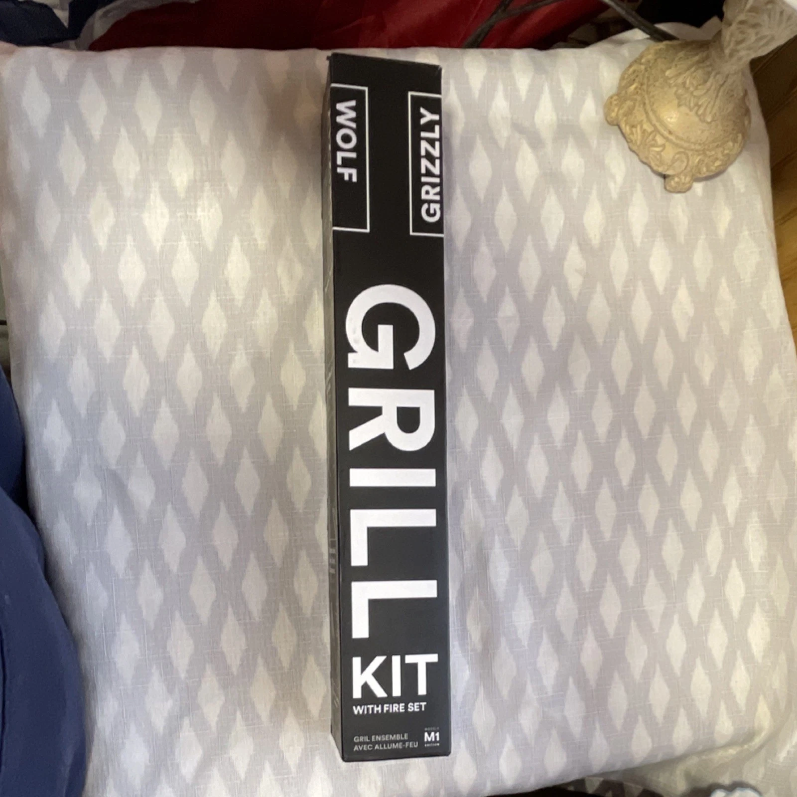 Wolf & Grizzly M1 Grill Kit Fire Set Stainless Steel Portable Height Adjustable