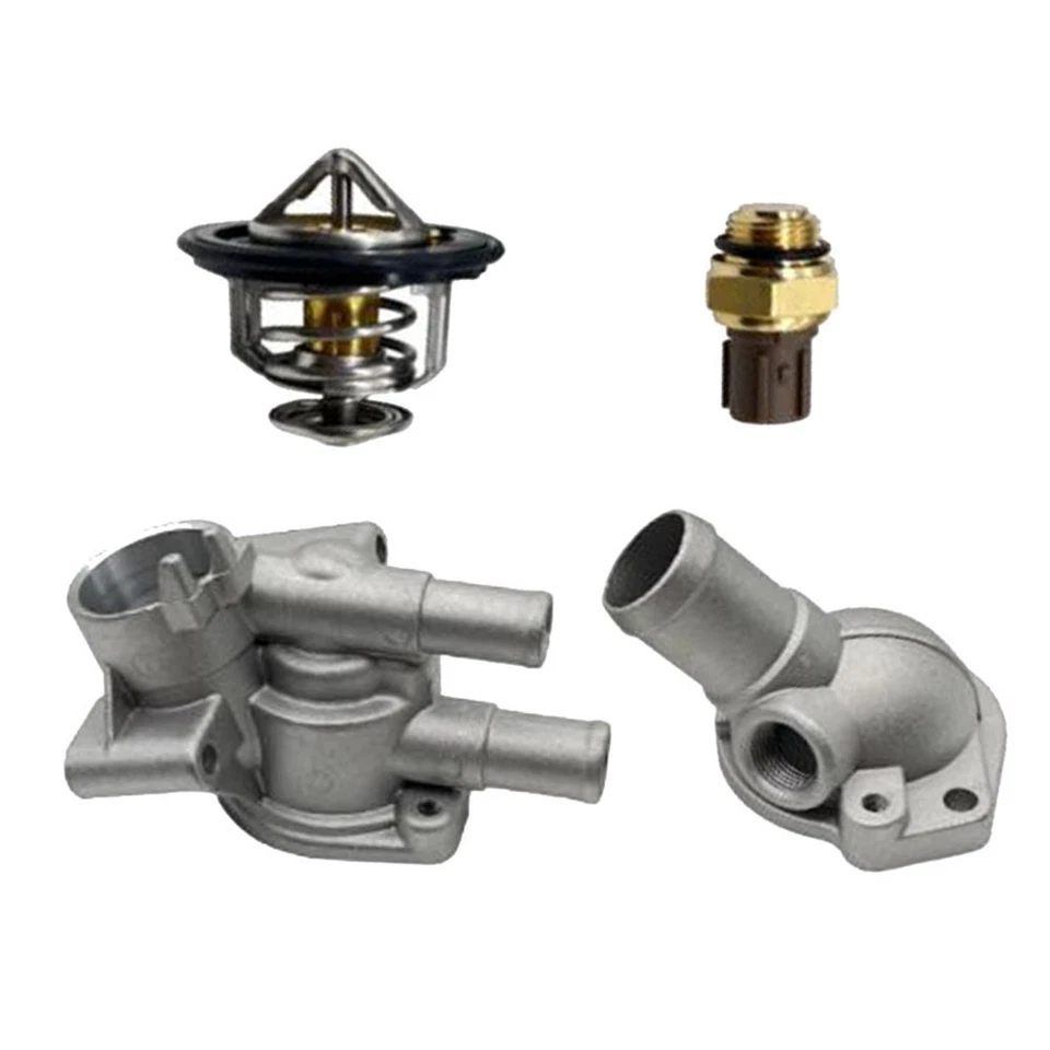 Easy Replacement Thermostat Housing and Sensor for Honda Civic 1996 2000 - Image 3 of 4