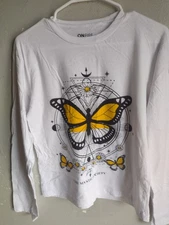 On Fire, Mystical Society,Jr's xlg t-shirt,w NEW Earrings & Free Thank You gift