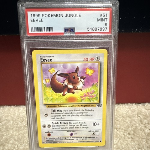 Eevee (Unlimited) graded PSA 9 for sale on eBay