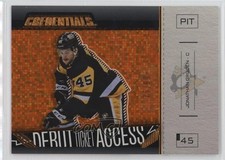 2023-24 Upper Deck Credentials Horizontal Orange 75/99 Jonathan Gruden #138 00em