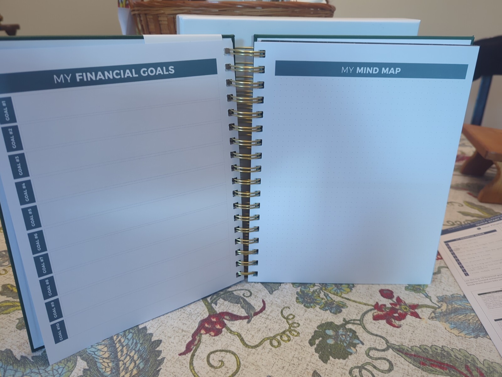 Clever Fox Budget Planner and Bill Organizer Undated 12 Month Unused