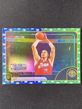 Nikola Jokic 2025-26 Topps Hoops All Star Blue/Green Foil /249 #290