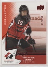 2020-21 Team Canada Juniors Women's WC Exclusives 117/250 Brianne Jenner #49 0l2