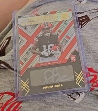 2022 XR - Luminous Endorsements David Bell rookie autograph auto 37/99 BROWNS 