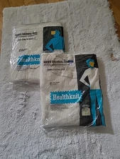 Healthknit Men's Thermal Set~Top(L) & Ankle Drawer (XL) Standard Mills, Tenn USA