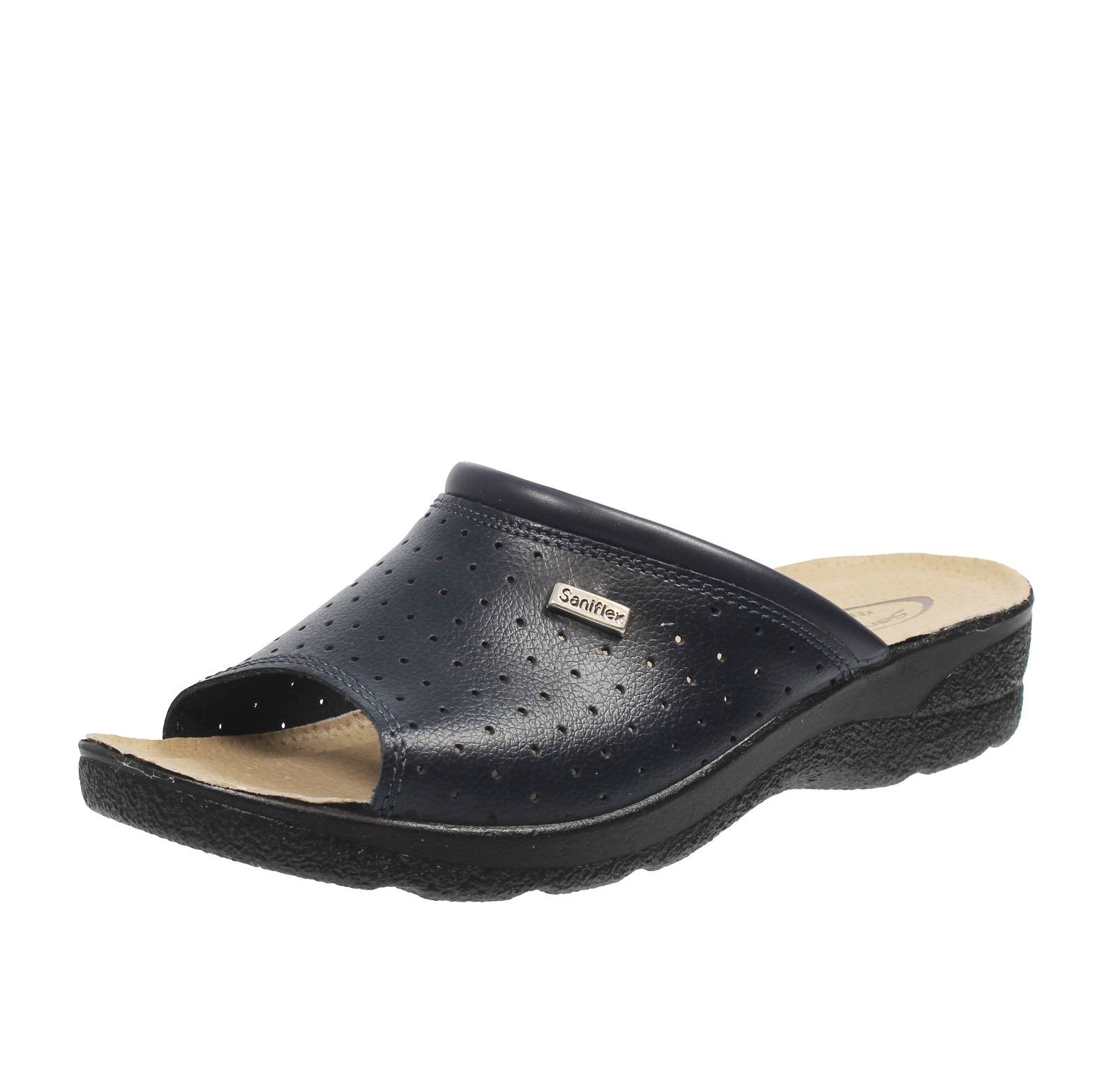 Гигиеническая стелька Saniflex из ткани Pelle Blu - Taglia 36 [23,9 см] Scarpe Donna