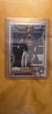 2021 Bowman Chrome Jeferson Quero #BCP-181 1st Bowman! MOJO REFRACTOR