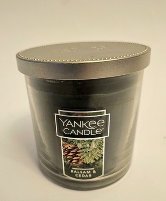 Yankee Candle Balsam & Cedar Scented, Classic 7oz Small Tumbler