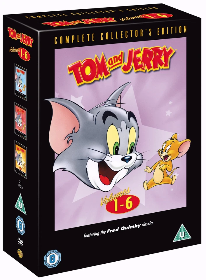 Tom And Jerry: Complete Volumes 1-6 (DVD) Tom and Jerry (UK IMPORT) - Image 2 of 2