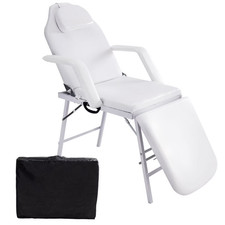 Costway Portable Tattoo Parlor Spa Salon Facial Bed Beauty Massage Table Chair
