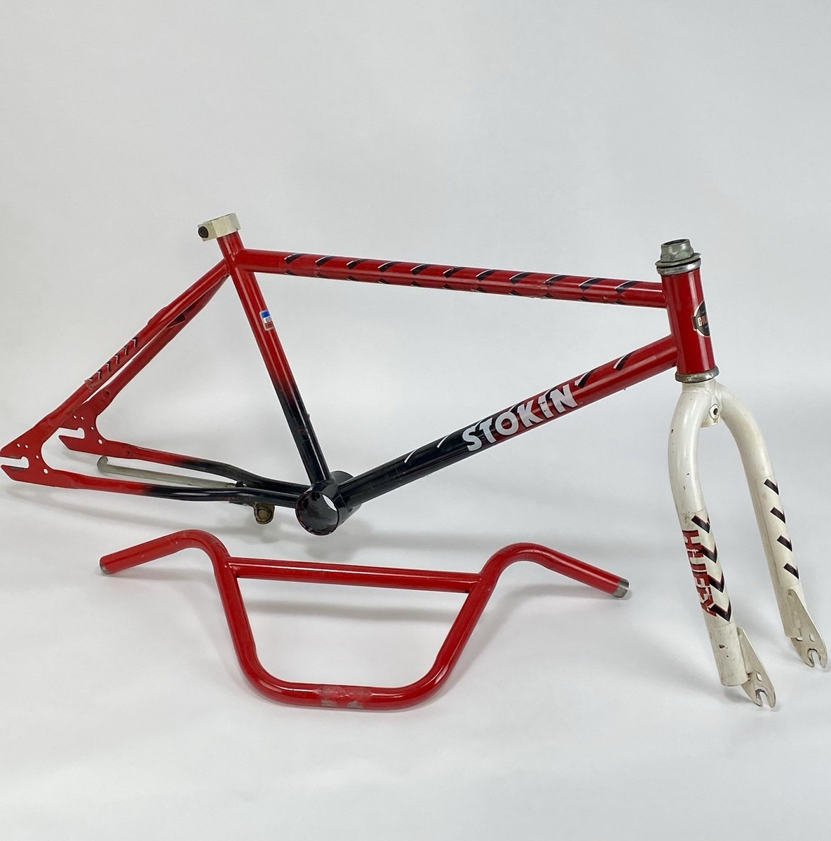 1987 Huffy Stokin Vintage BMX Frame Fork 20” Old School 80's