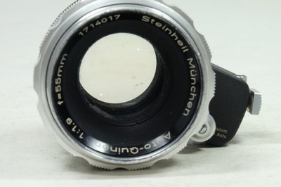 エキザクタ★steinheil Munchen Quinon 55mm F1.9 VINTAGE EXAKTA MOUNT STEINHEIL MUNCHEN 55MM F1.9 AUTO-QUINON
