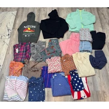 Girls 12/14 Clothing Lot Dresses Shirts Hoodies Pants Shorts Mixed Brands