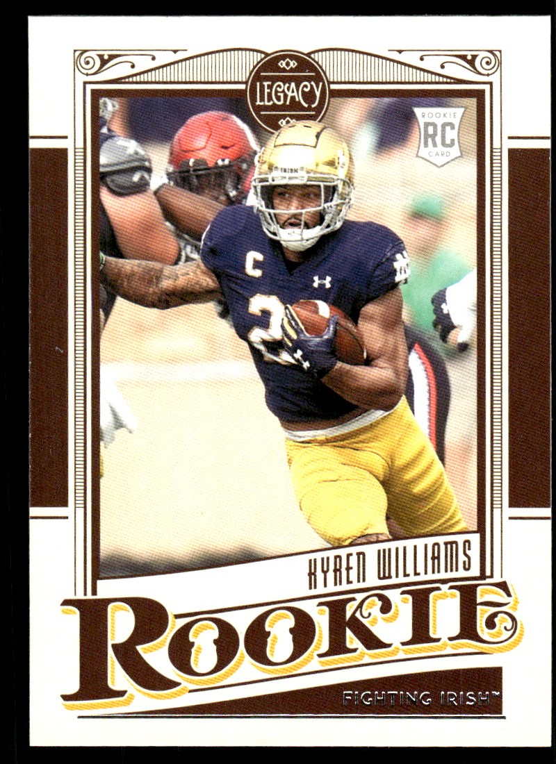 Kyren Williams Panini Chronicles Draft Picks Playbook #9 Base