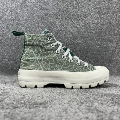 Converse CTAS Lugged Hi 2.0 572582C Women s Size 6 Green Platform Shoes Used