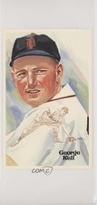 1983 Perez-Steele Hall of Fame Art Postcards Seventh Series George Kell HOF 0b2