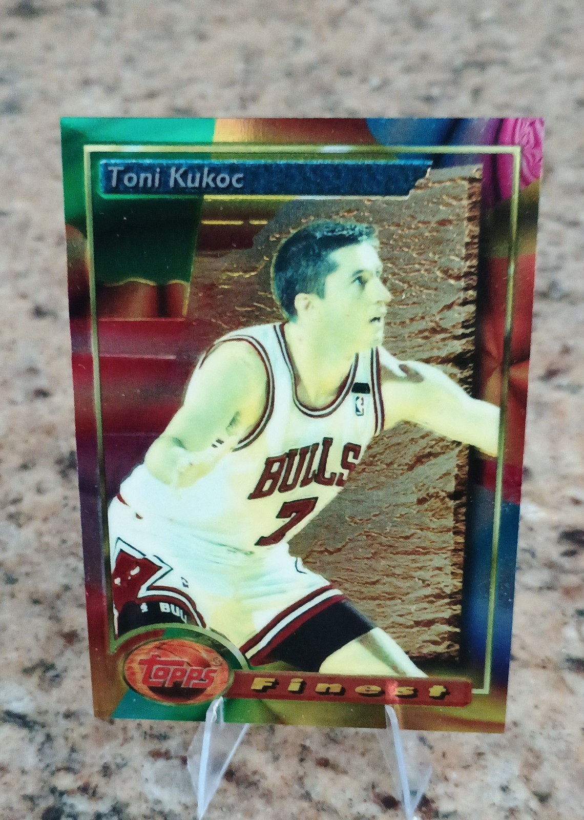 1993-94 Topps Finest - Toni Kukoc #14 (RC)