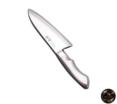 Endo Shoji TKG-PRO Pro Ginrin Deba Messer einschneidig 15 cm ATK9701