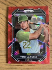 2023 Panini Prizm - Tony LaRussa #291 Red Ice Prizm