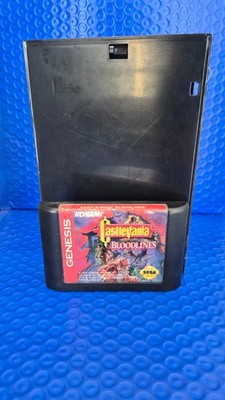 Castlevania: Bloodlines Blank Case (SEGA Genesis) TESTED