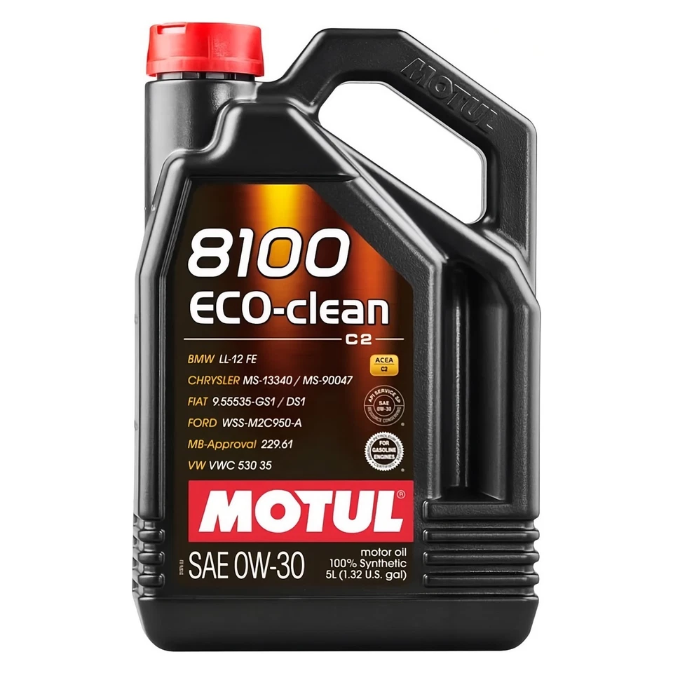 Huile Moteur Motul 8100 Eco-clean 0W30 6L C2 SP FORD BMW MB VW FIAT 102888 - Photo 4/4